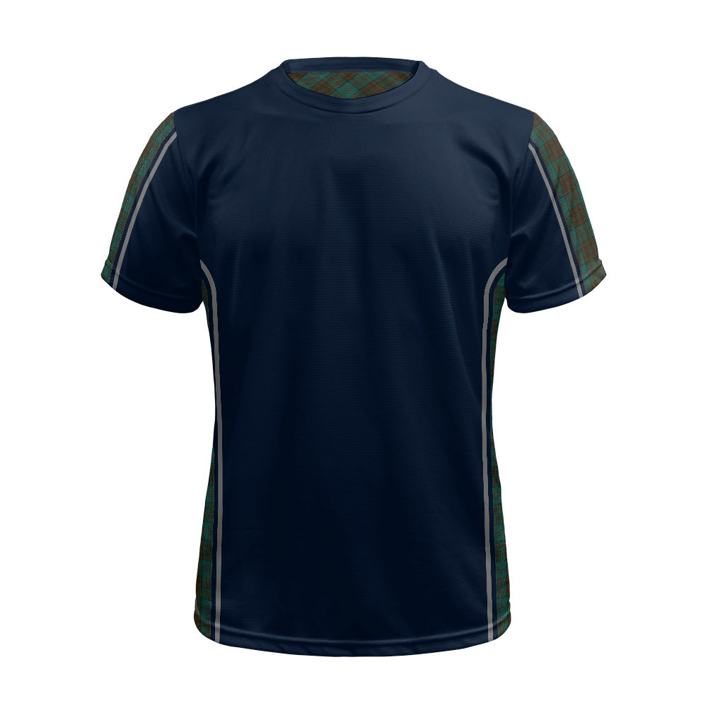 Irish County Dublin Tartan Strip Football Shirt