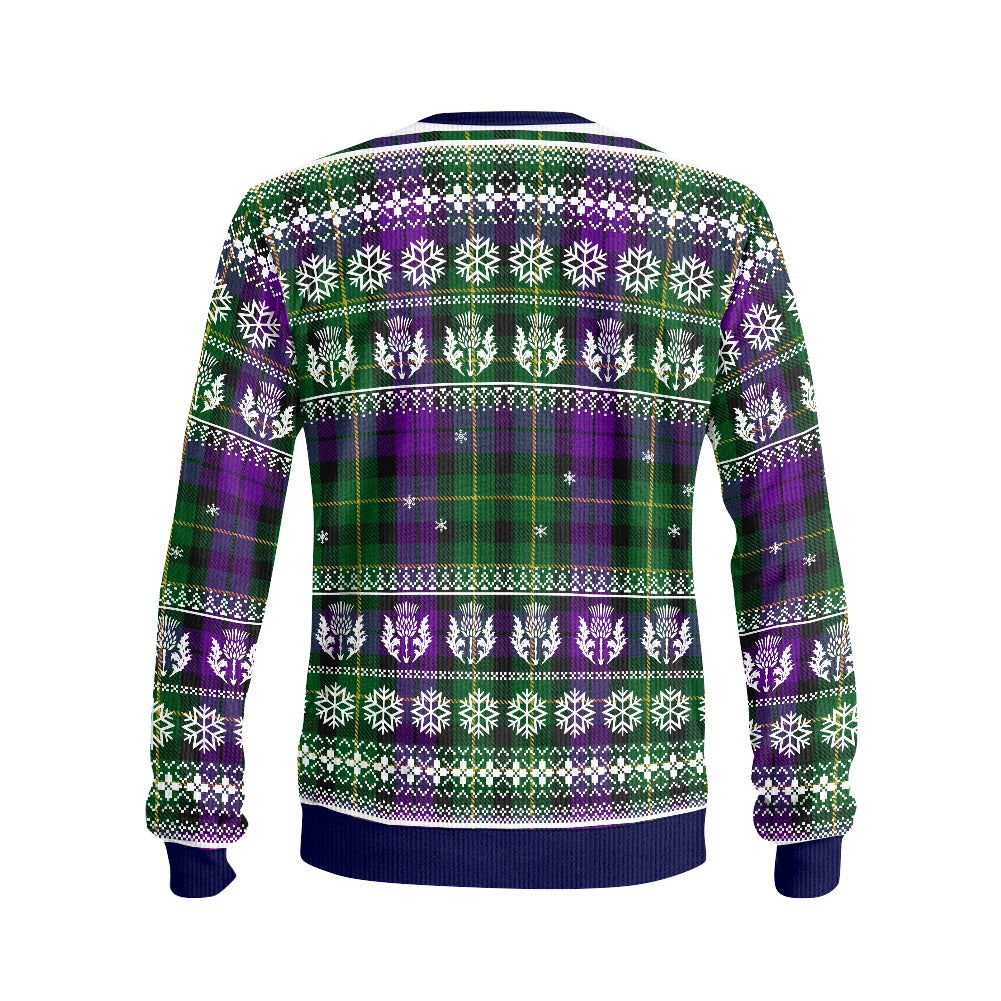 Clan Abercrombie Tartan Christmas Ugly Sweater
