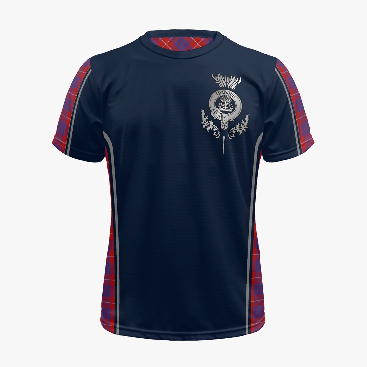 Clan Hamilton Crest & Tartan Soccer Jersey