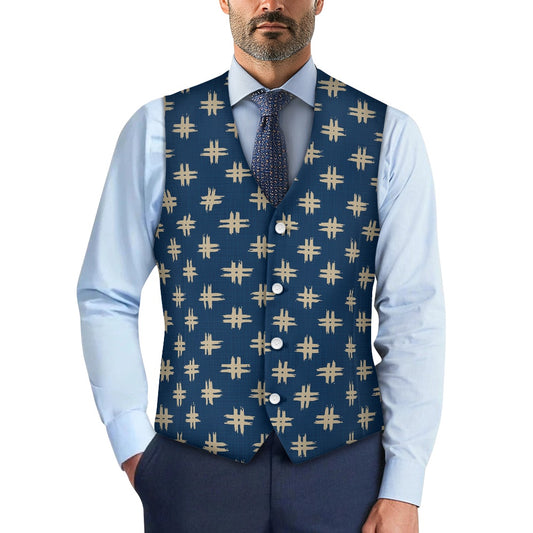 Japanese Wagara - Igeta Suit vest jacket
