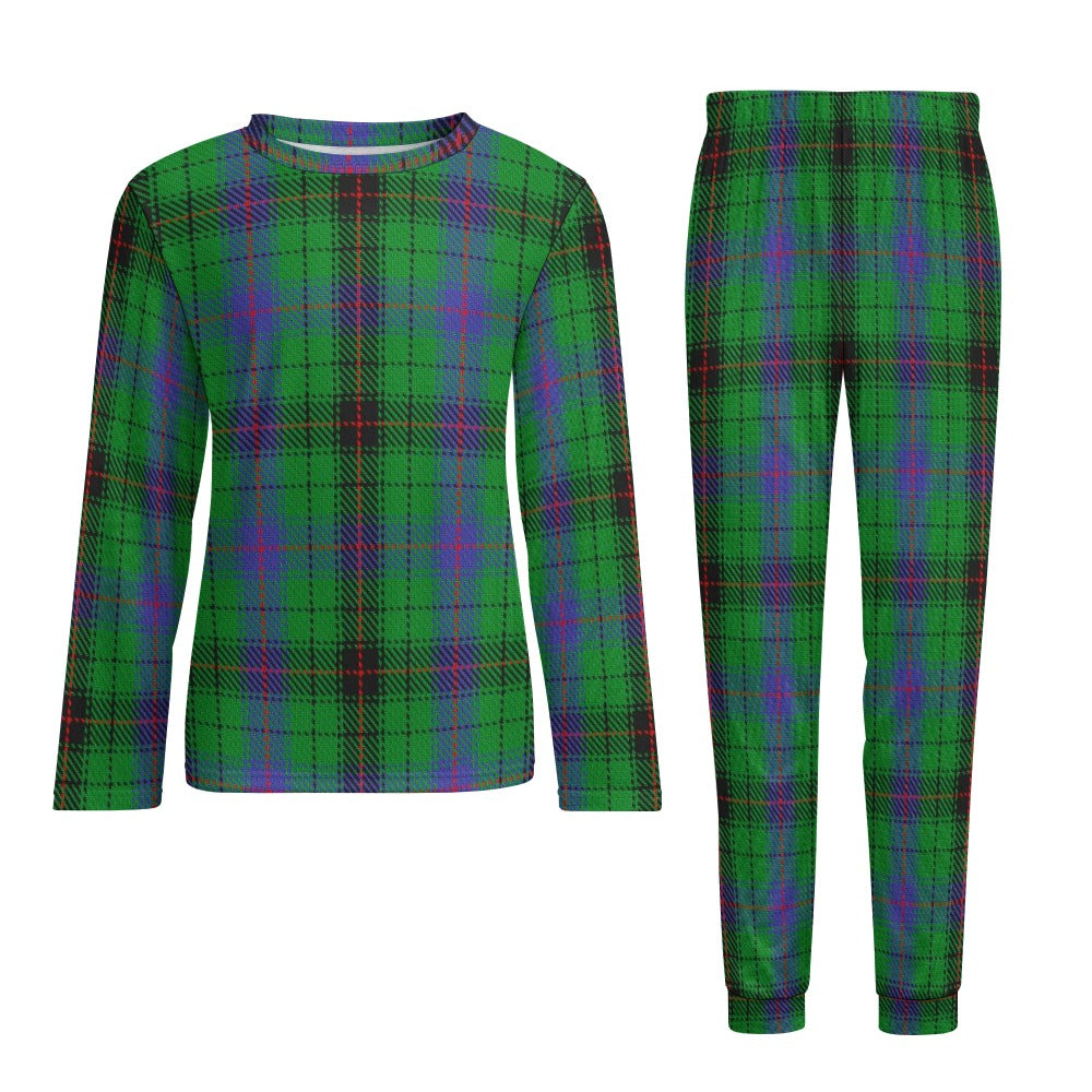 Clan Davidson Tartan Men's Pajama suit