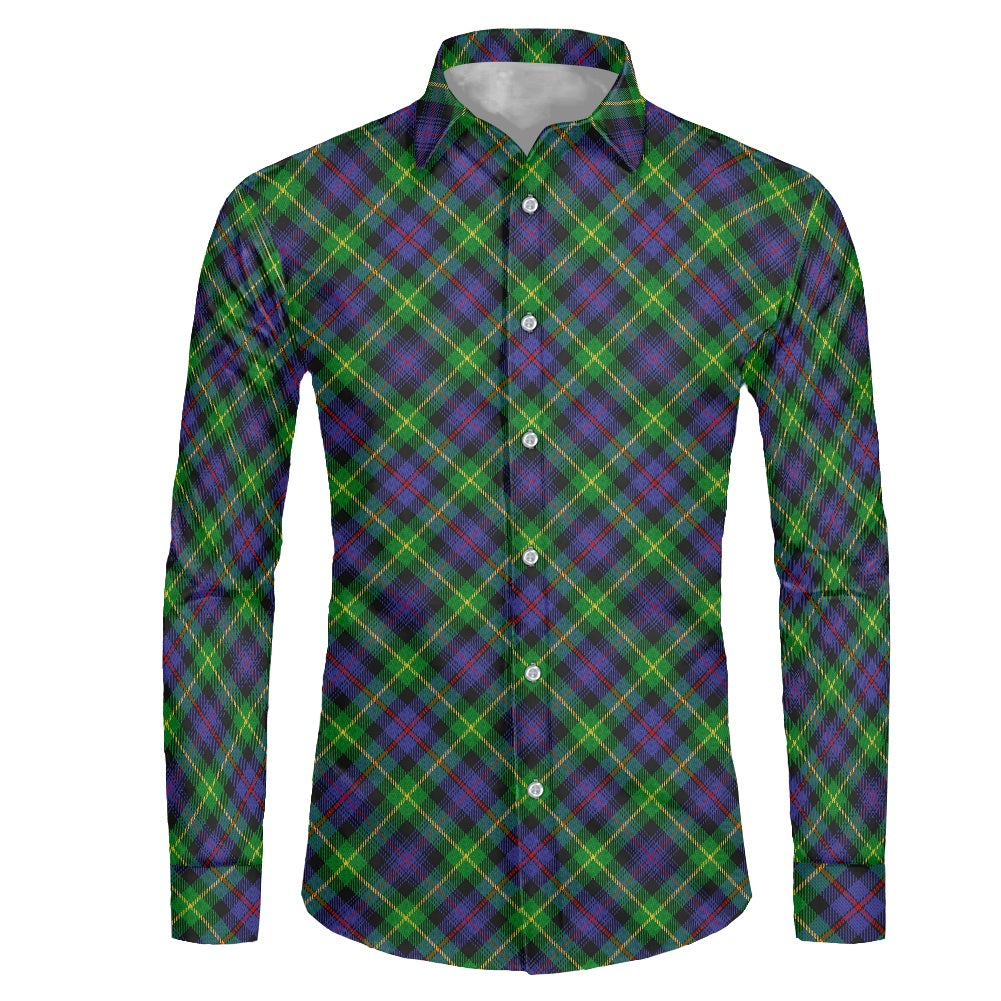 Clan Farquharson Tartan long-sleeved shirt