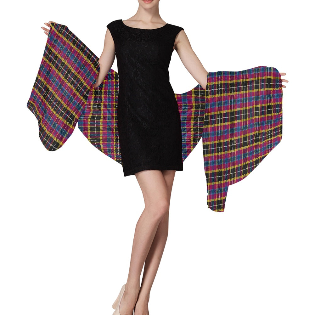 US State - Maryland Tartan Chiffon Scarf