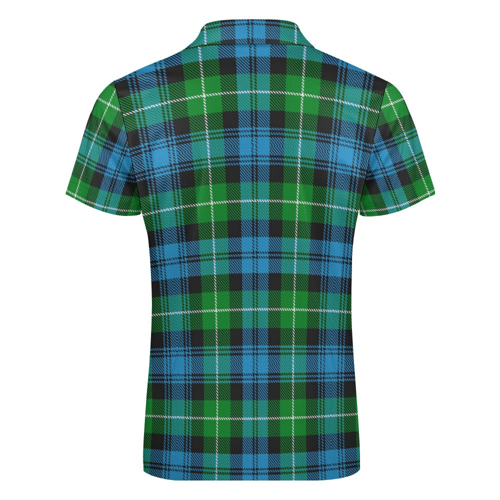 Clan Lamont Tartan Short sleeve polo shirt