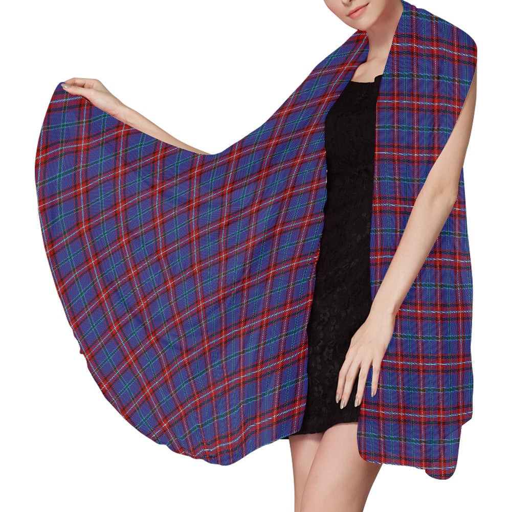 Clan Glenn Tartan Chiffon Scarf