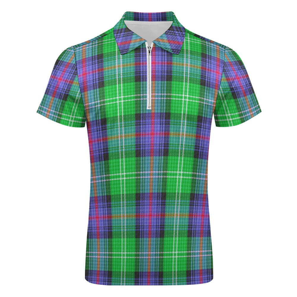 Clan Sutherland Tartan Short sleeve polo shirt