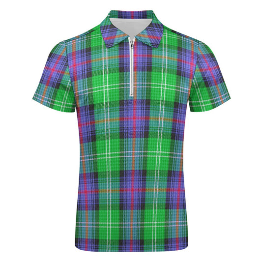 Clan Sutherland Tartan Short sleeve polo shirt