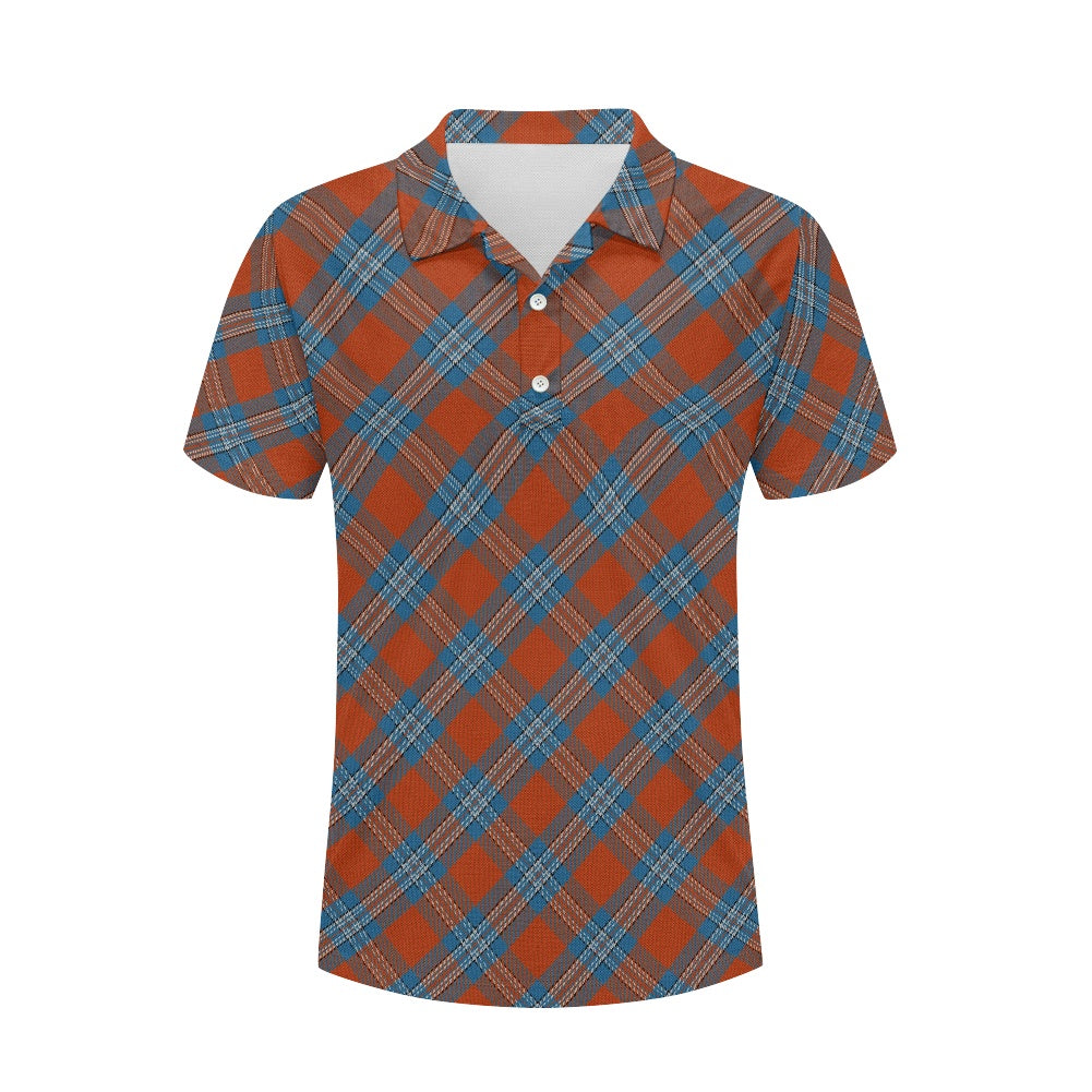 IrnBru Tartan Polo