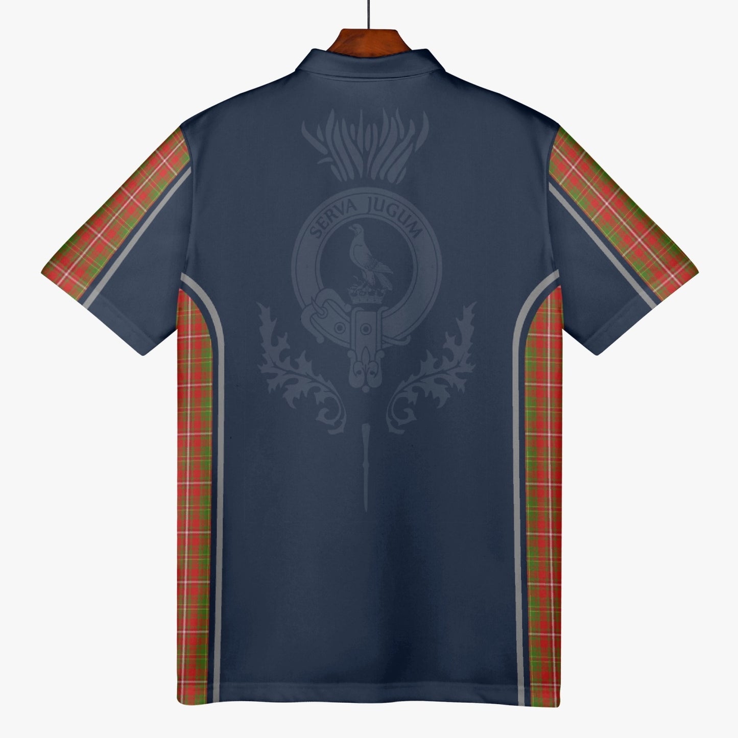 Clan Hay Crest & Tartan Polo Shirt