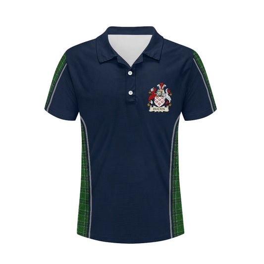 Irish Arms - Bracken & Tartan - Polo Shirt