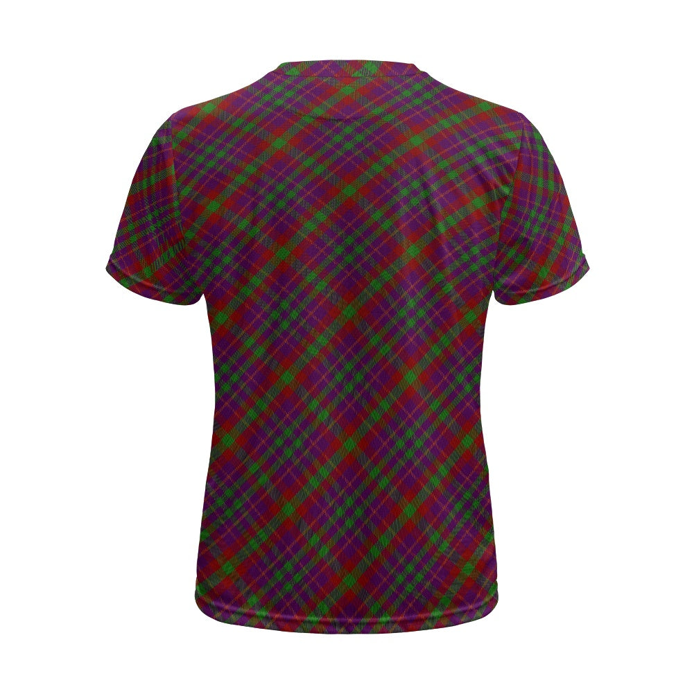 Clan Fiddes Tartan Bias Football Shirt