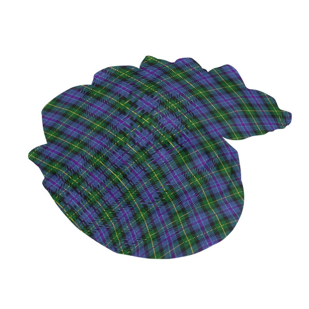 District - Ayrshire Tartan Bias Chiffon Scarf