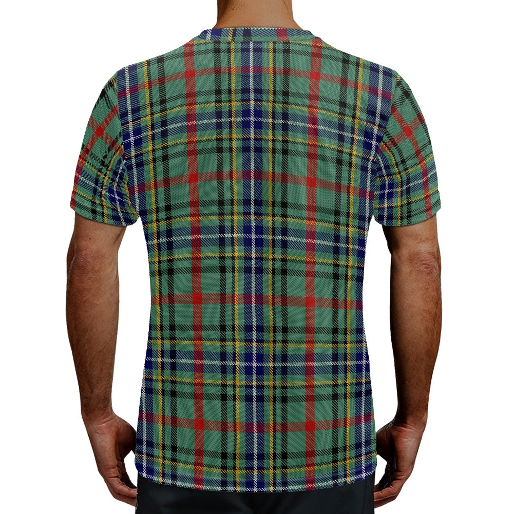 Clan Bisset Tartan Football Shirt