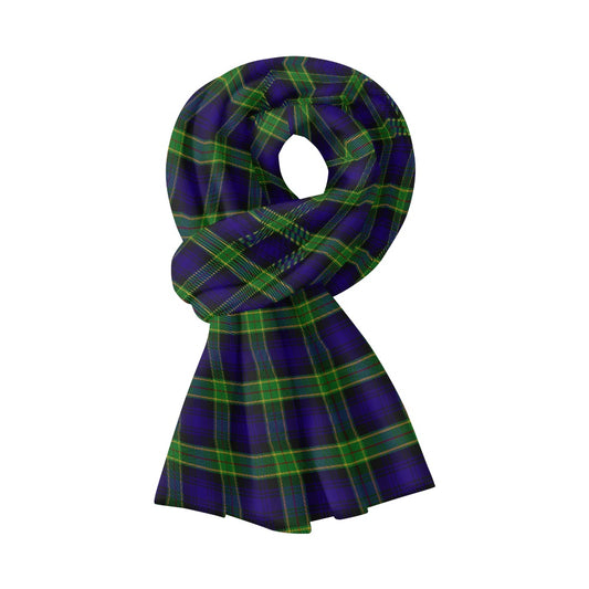 Clan Barnes Tartan Fluffy Scarf
