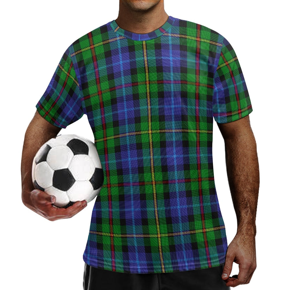 Clan Smith Tartan Football Shirt white