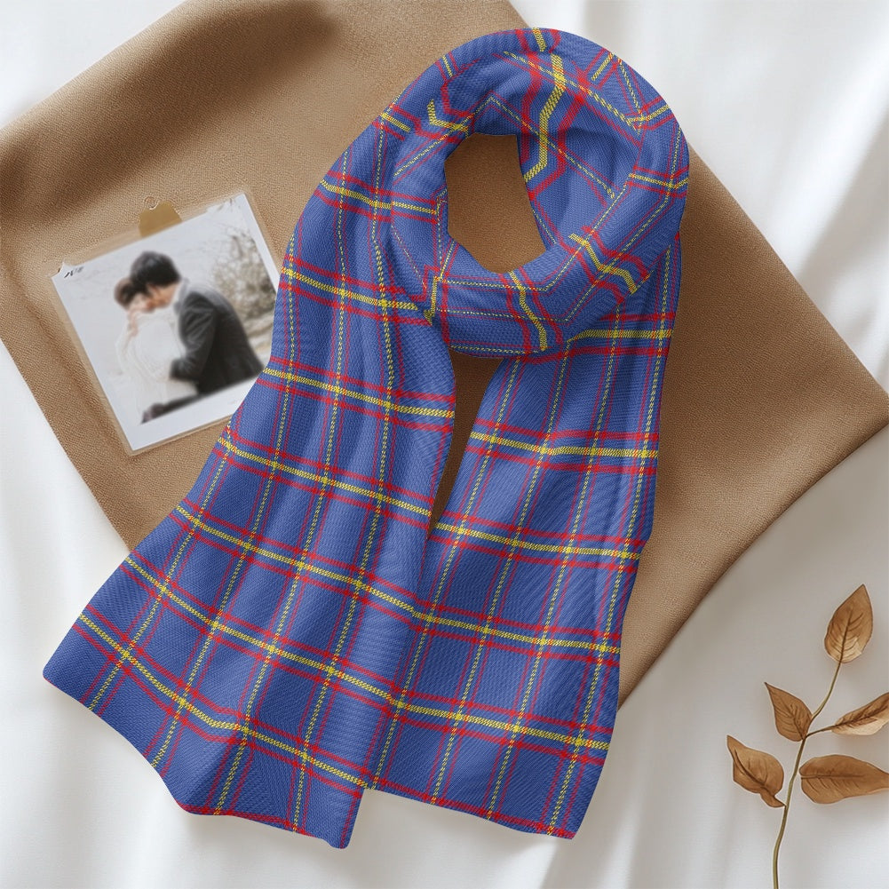 Clan MacLaine Tartan Fluffy scarf