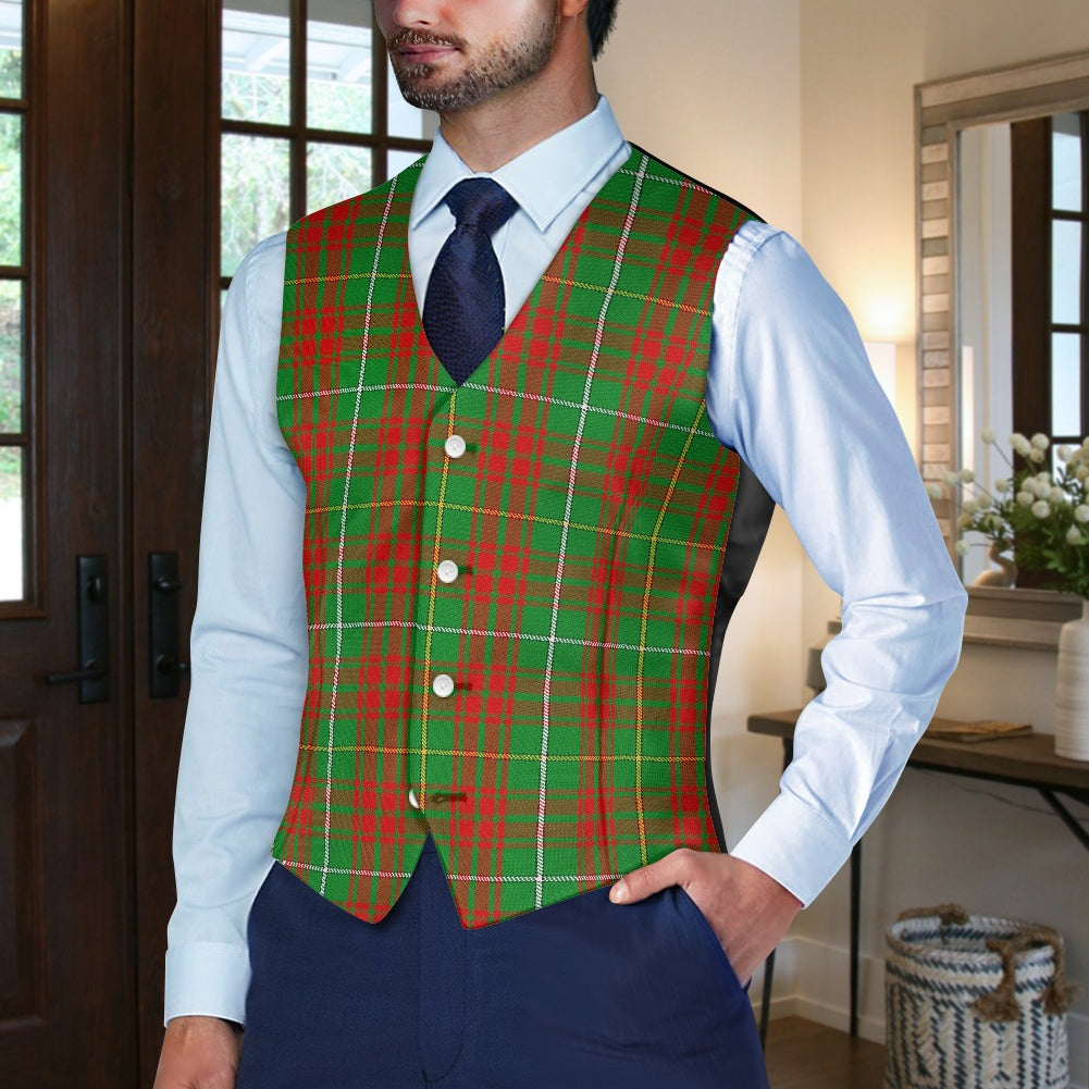 Clan Bruce Hunting Tartan Suit vest jacket