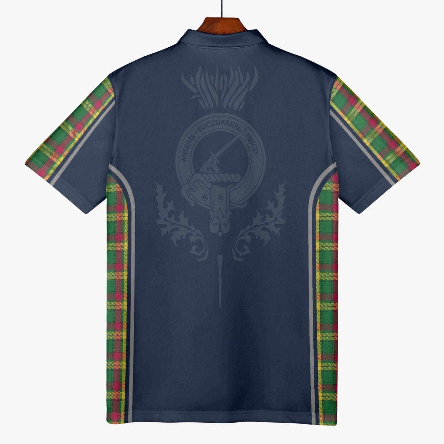 Clan MacMillan Crest & Tartan Polo Shirt