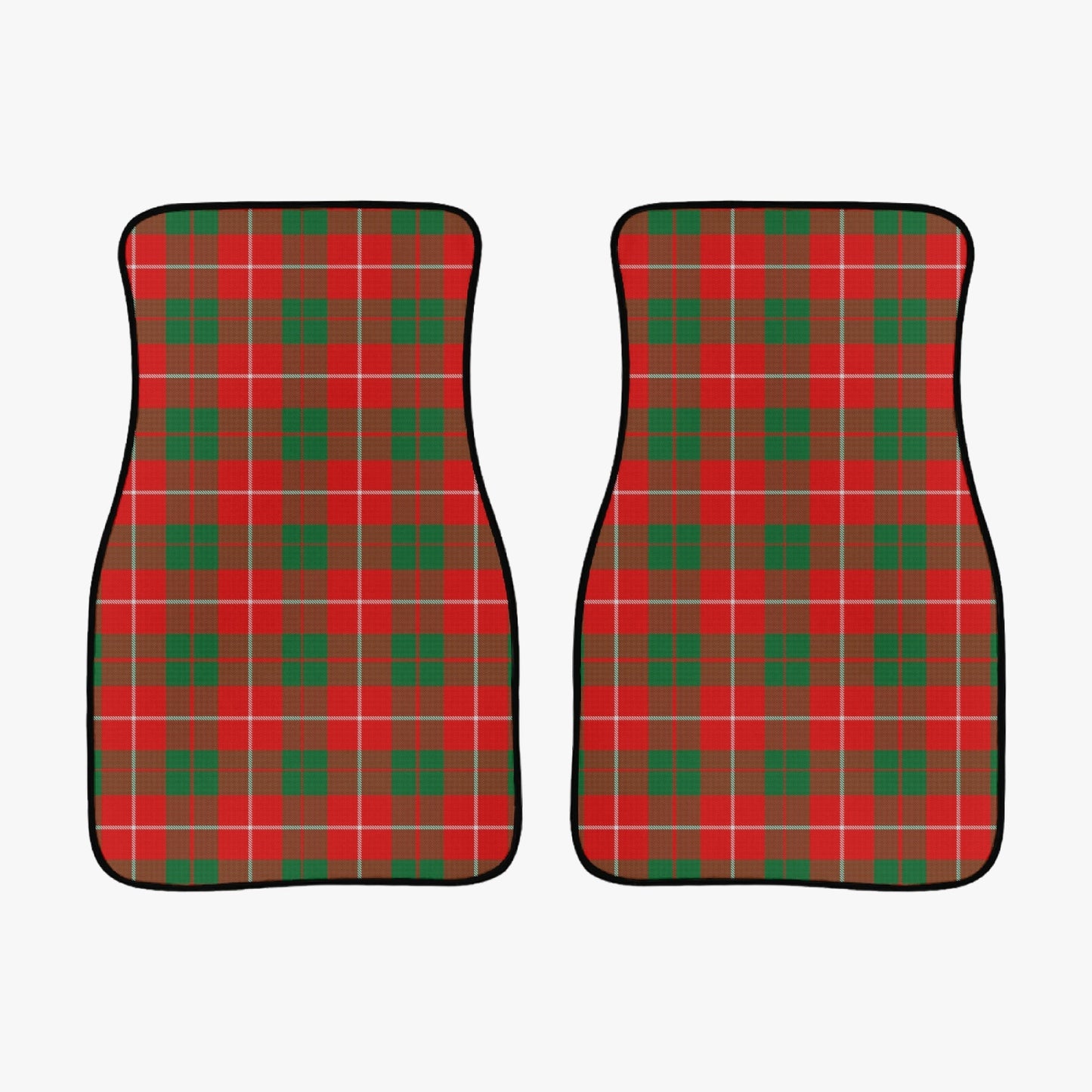 Clan MacKinnon Tartan Car Floor Mats - 2Pcs