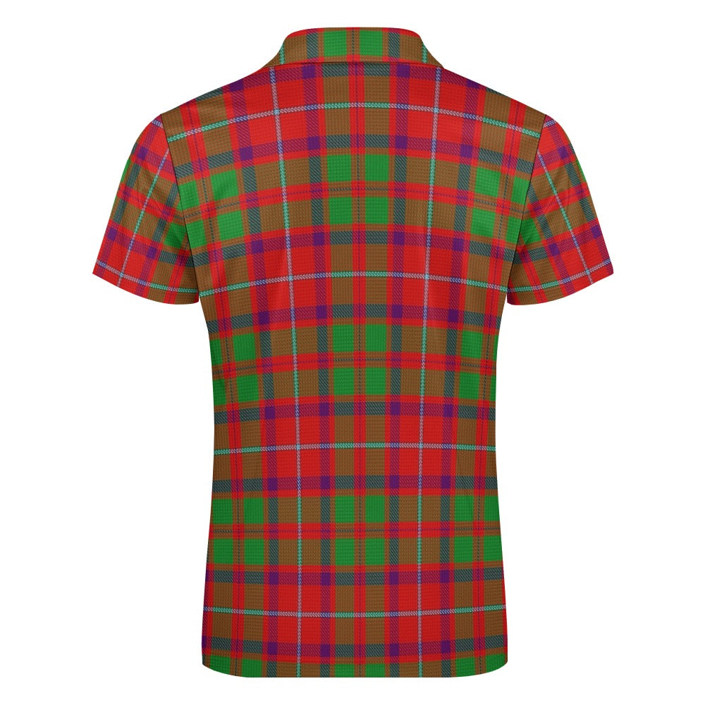 Clan Shaw Tartan Short sleeve polo shirt