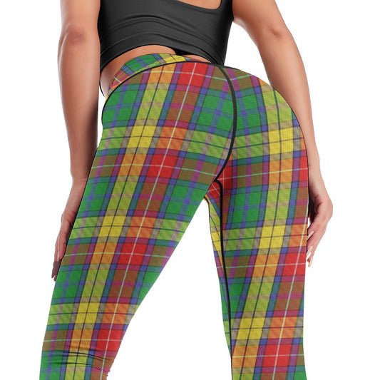 Clan Buchanan Tartan Women's Comfort Sports Yoga Pants