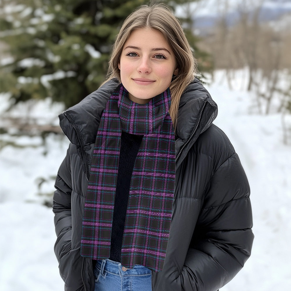 Clan Ironside Tartan Fluffy scarf