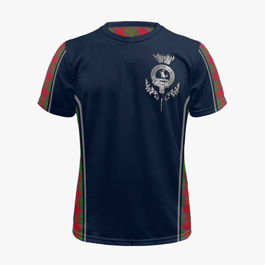 Clan MacIntosh Crest & Tartan Soccer Jersey