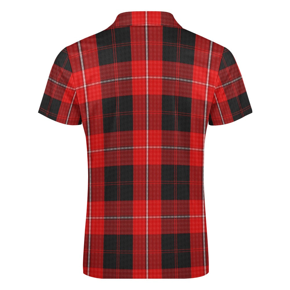 Clan Cunningham Tartan Short sleeve polo shirt