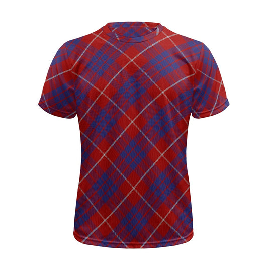 Clan Hamilton Tartan Football Shirt