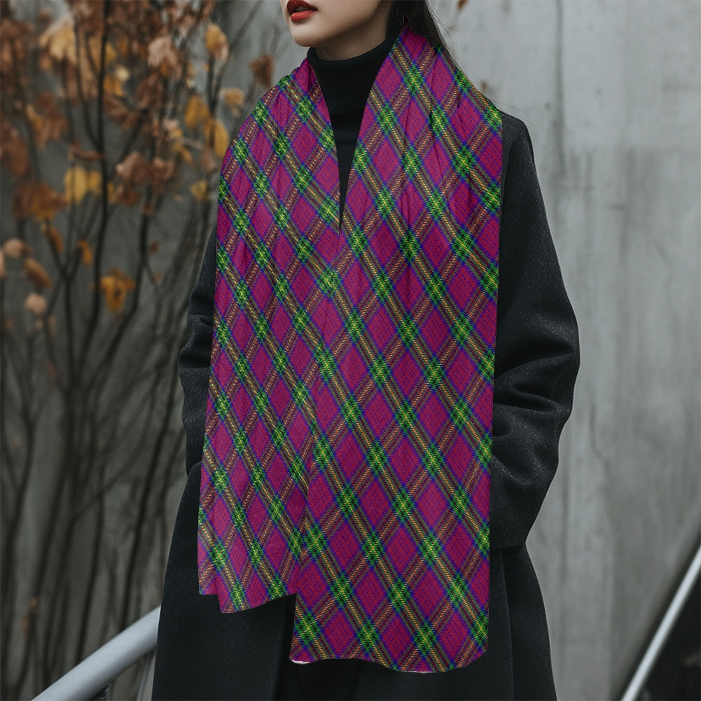 Clan MacGaugh Tartan Fluffy scarf