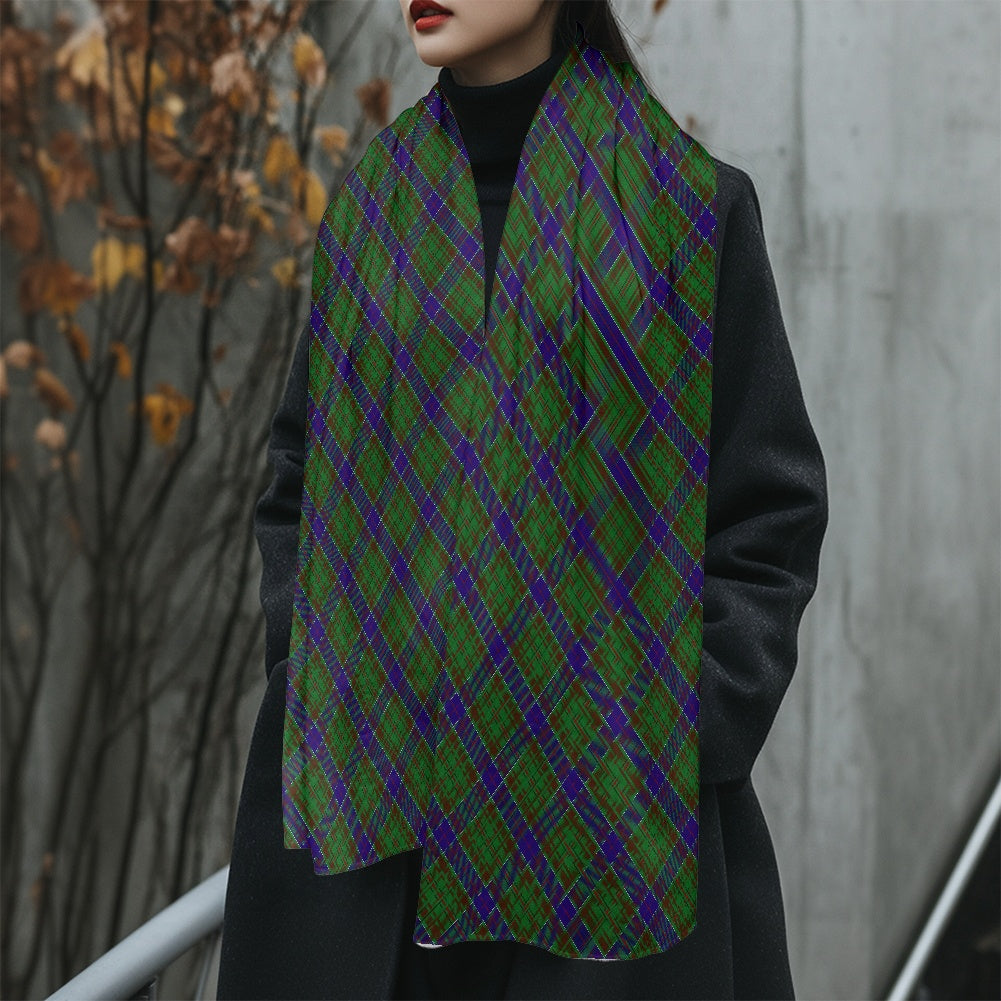 Clan MacAdams Tartan Fluffy scarf