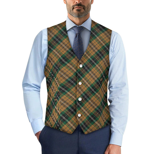 Welsh - Vaughan Tartan Suit vest jacket