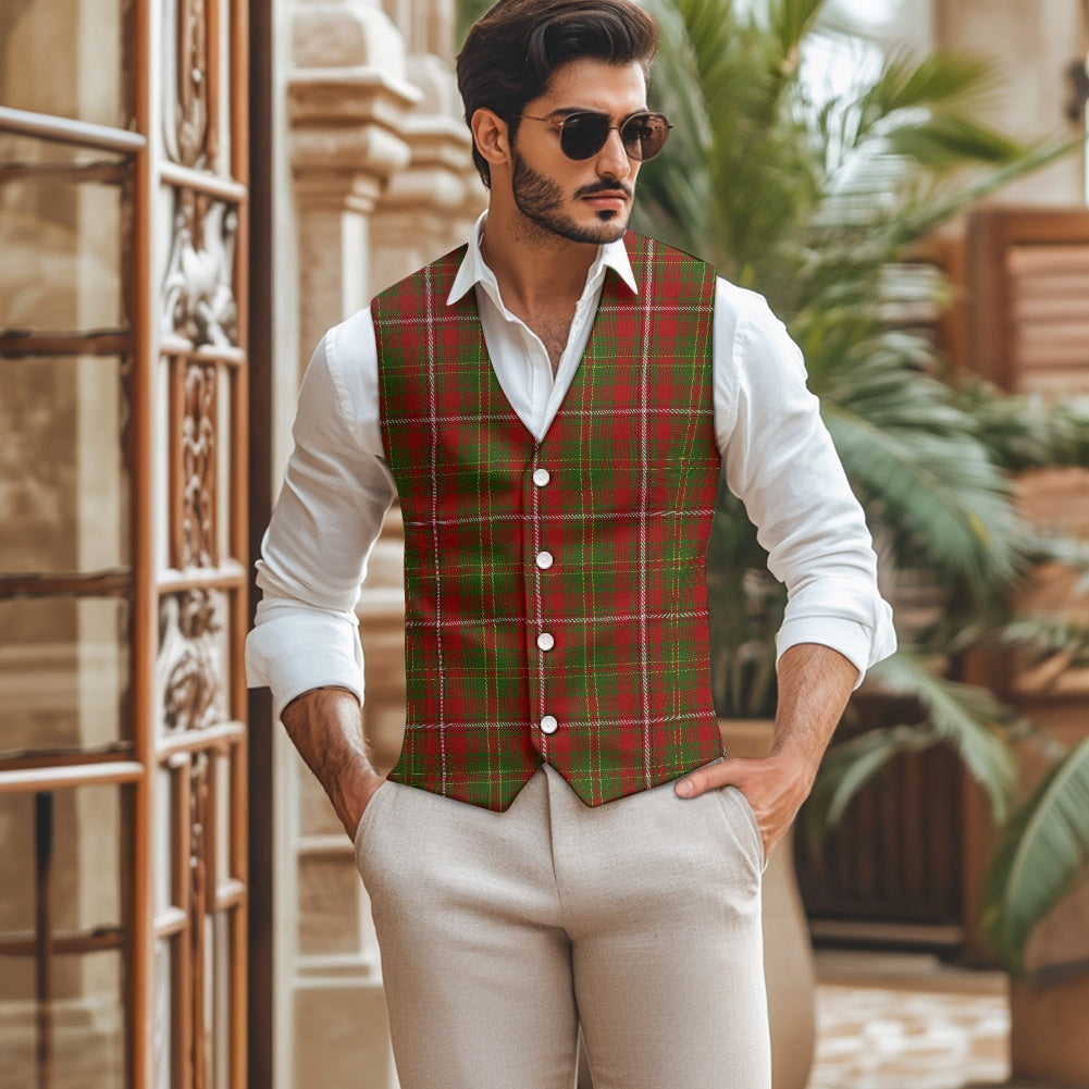 Clan Hay Tartan Suit vest jacket