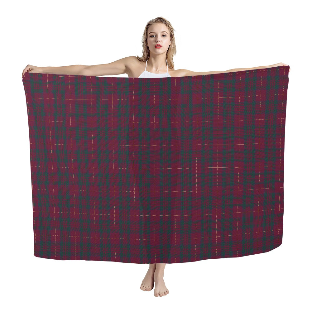 Wanstall Kent Tartan Chiffon Scarf