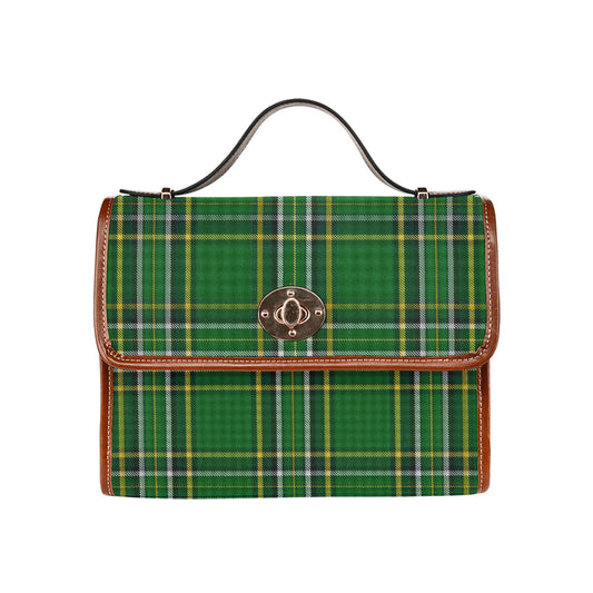 Irish National Tartan Canvas Handbag