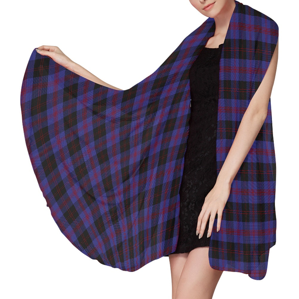 District - Angus Tartan Chiffon Scarf