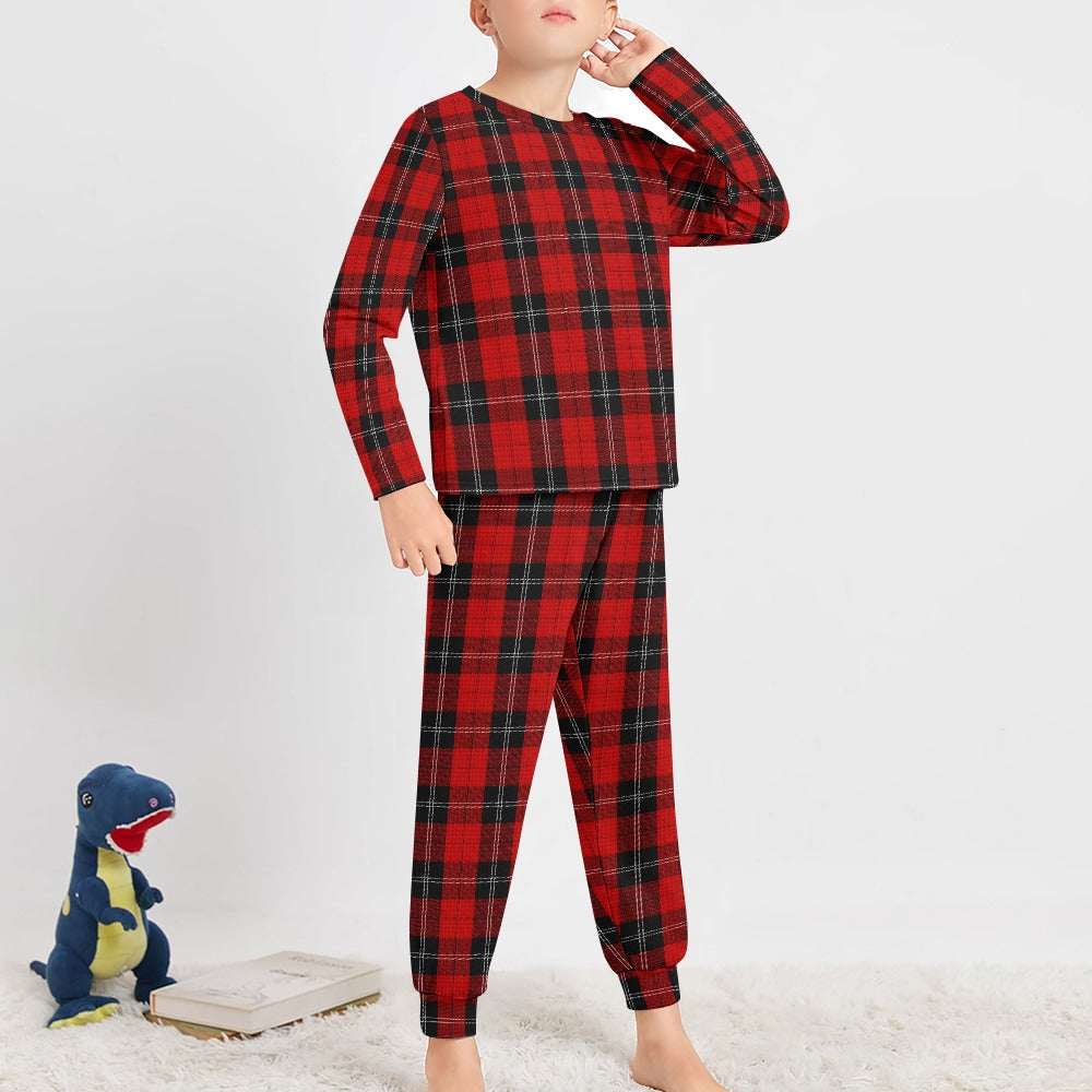 Clan Ramsay Tartan Boy's Pajama suit