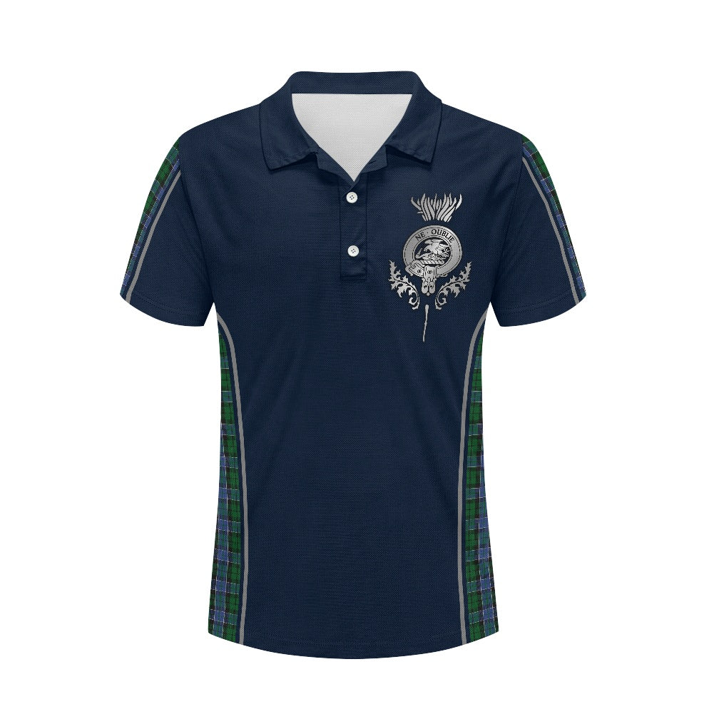 Clan Graham of Montrose Crest & Tartan Polo