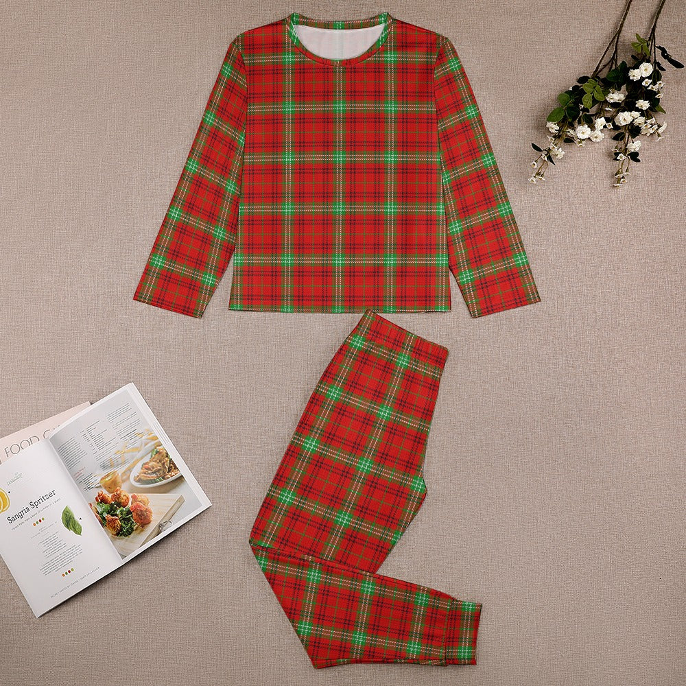 Clan Morrison Tartan Girl's Pajama suit