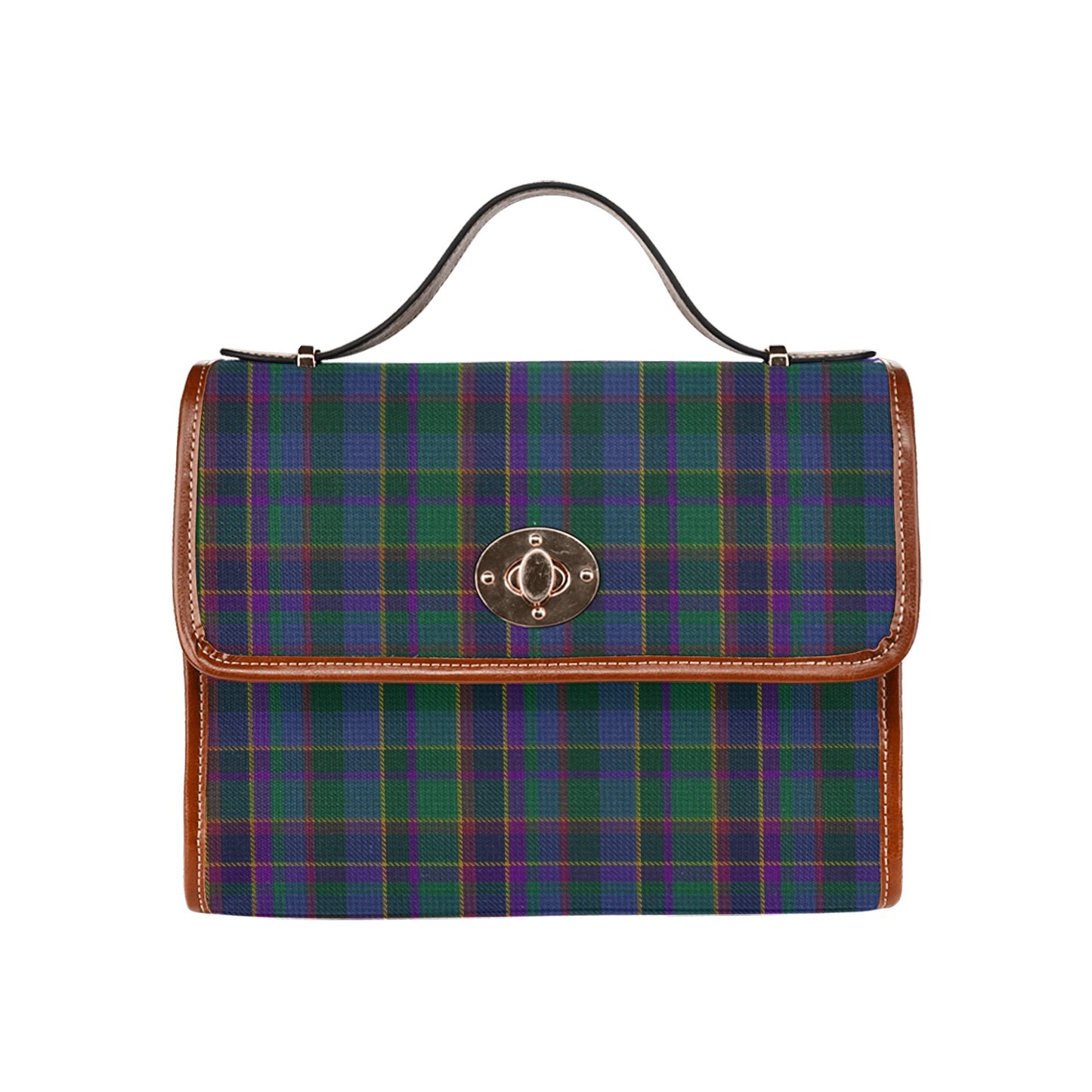 Fourth Fold Tartan Waterproof Canvas Handbag