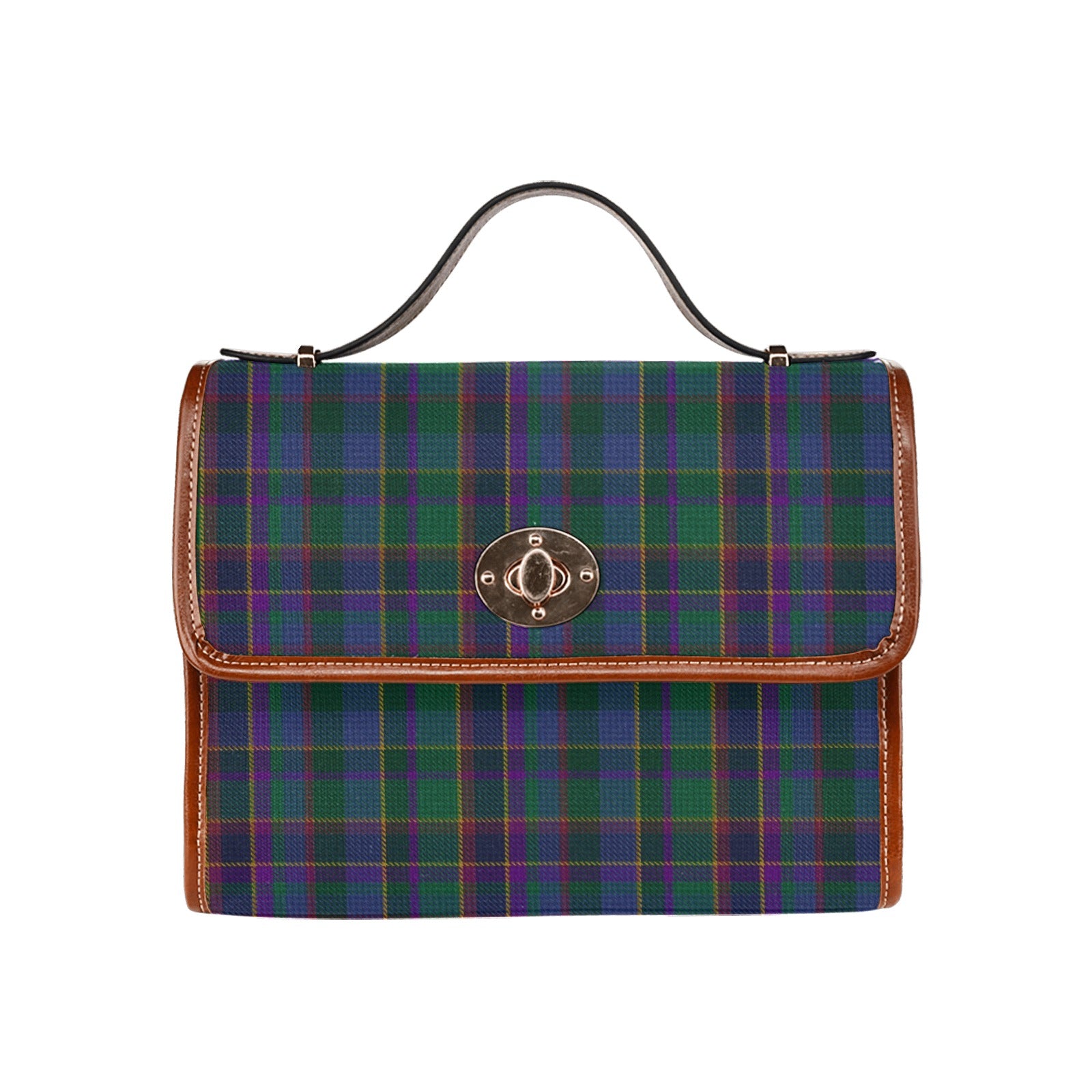 Fourth Fold Tartan Waterproof Canvas Handbag