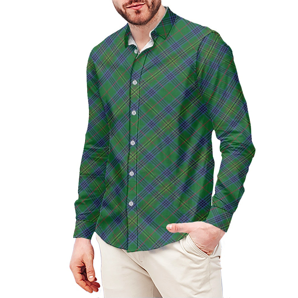 Clan Kennedy Tartan long-sleeved shirt