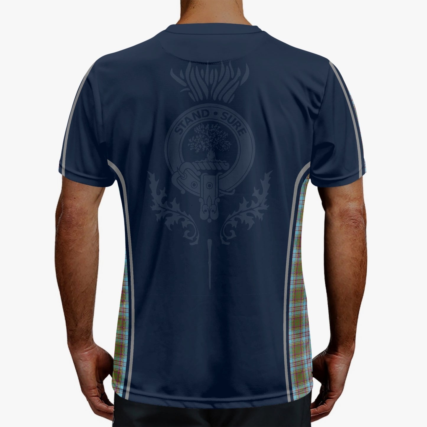 Clan Anderson Crest & Tartan Soccer Jersey