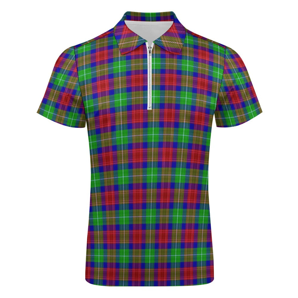 Clan Aiken Tartan Short sleeve polo shirt