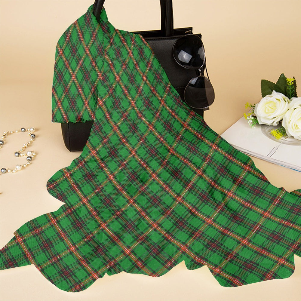 Clan Kinnear Tartan Chiffon Scarf
