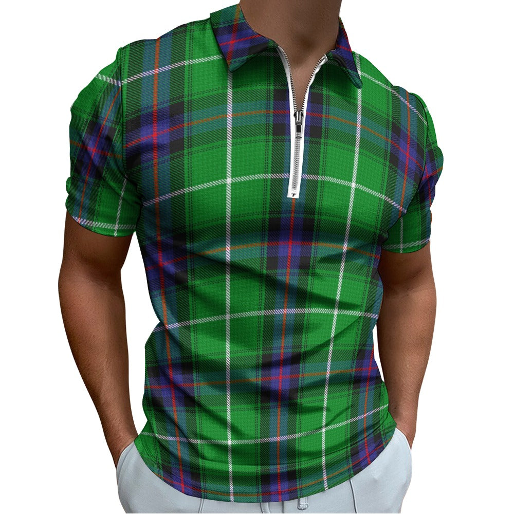 Clan MacDonald Tartan Short sleeve polo shirt