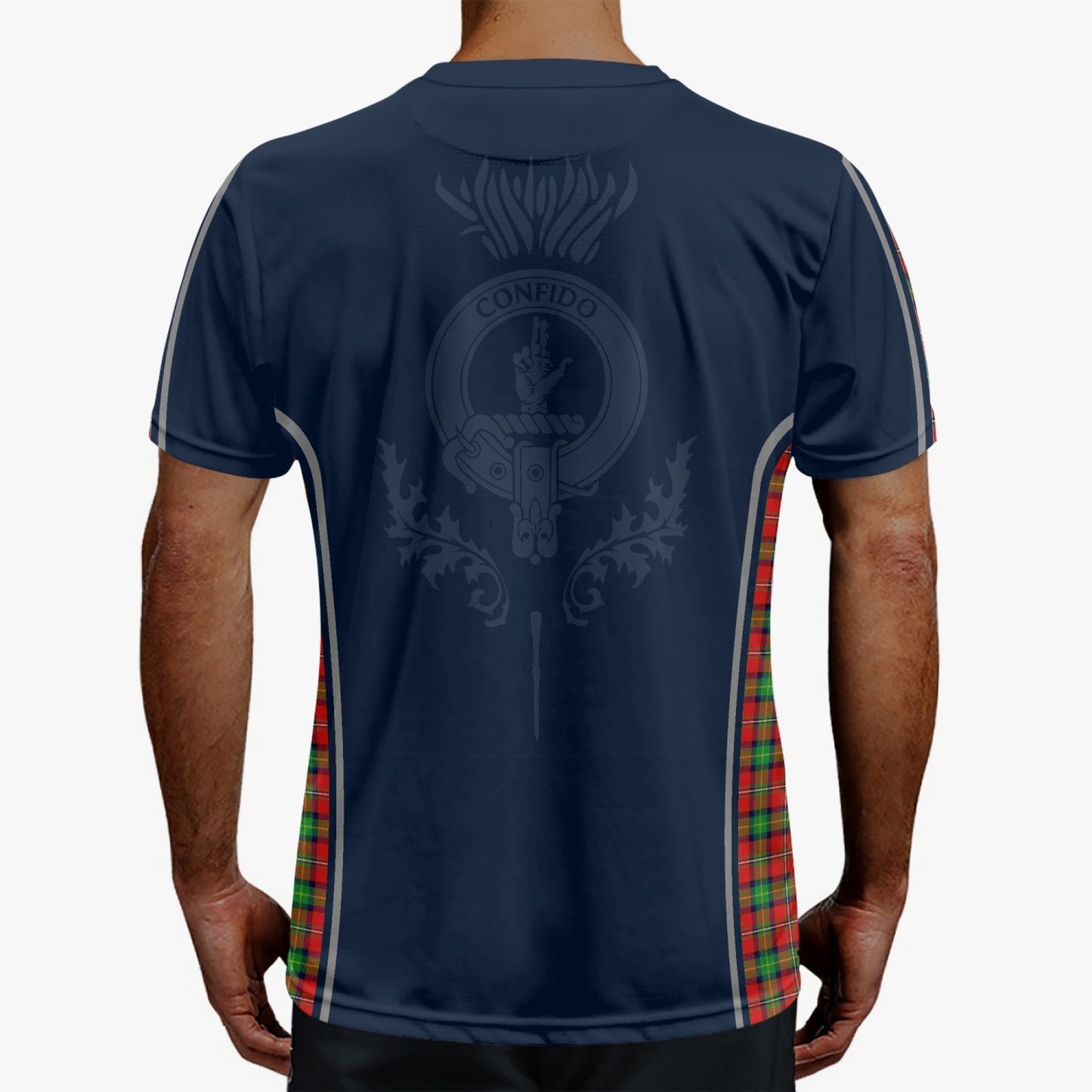 Clan Boyd Crest & Tartan Soccer Jersey