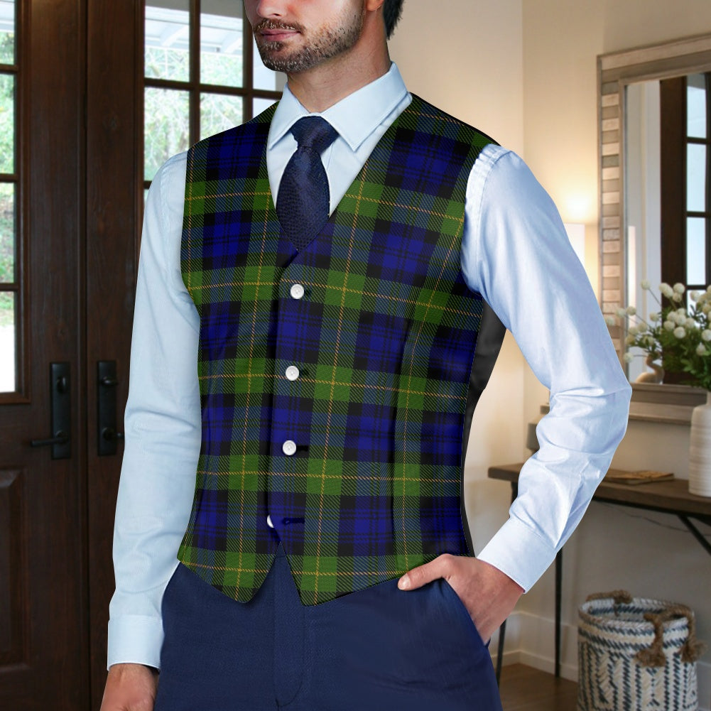 Gordon Highlanders Tartan Suit vest jacket