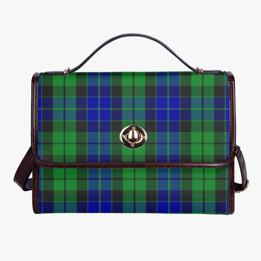Clan MacKay Leather Flap Satchel Bag