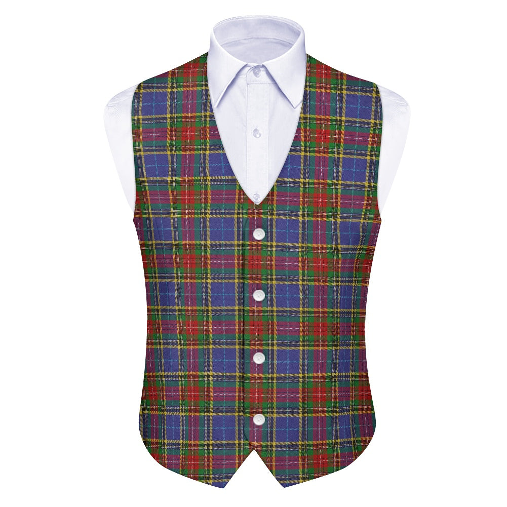 Clan Bethune Tartan Suit vest jacket